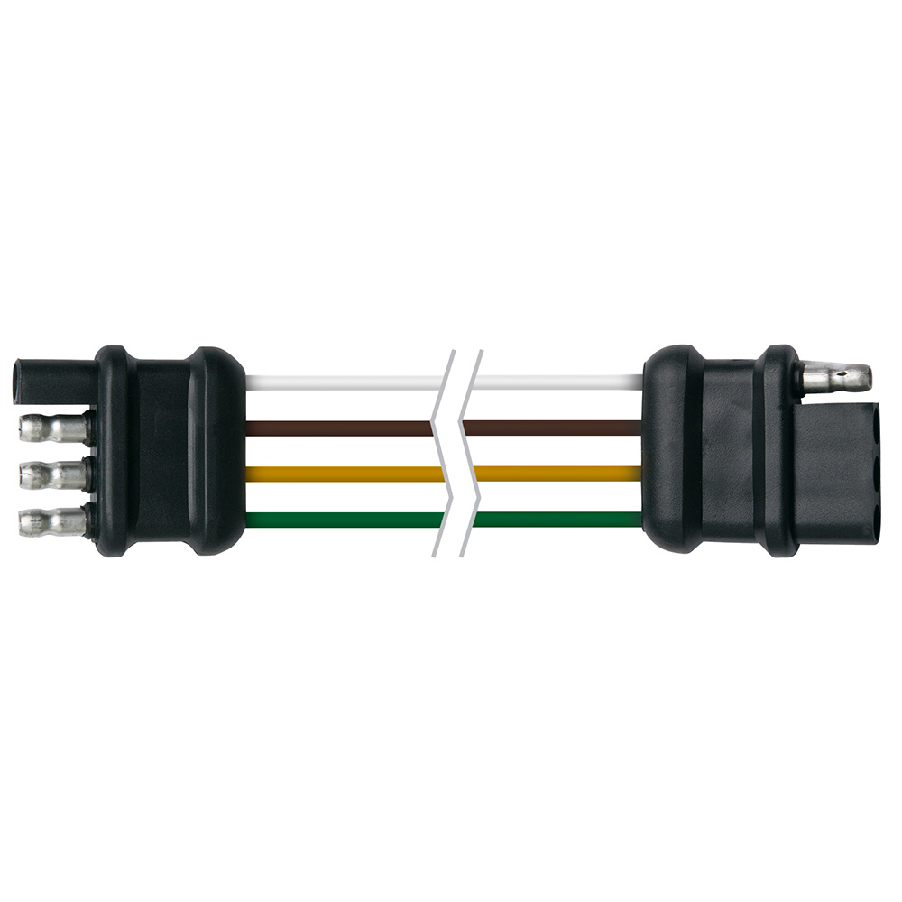 image for Ancor Trailer Connector-Flat 4-Wire – 12″ Loop