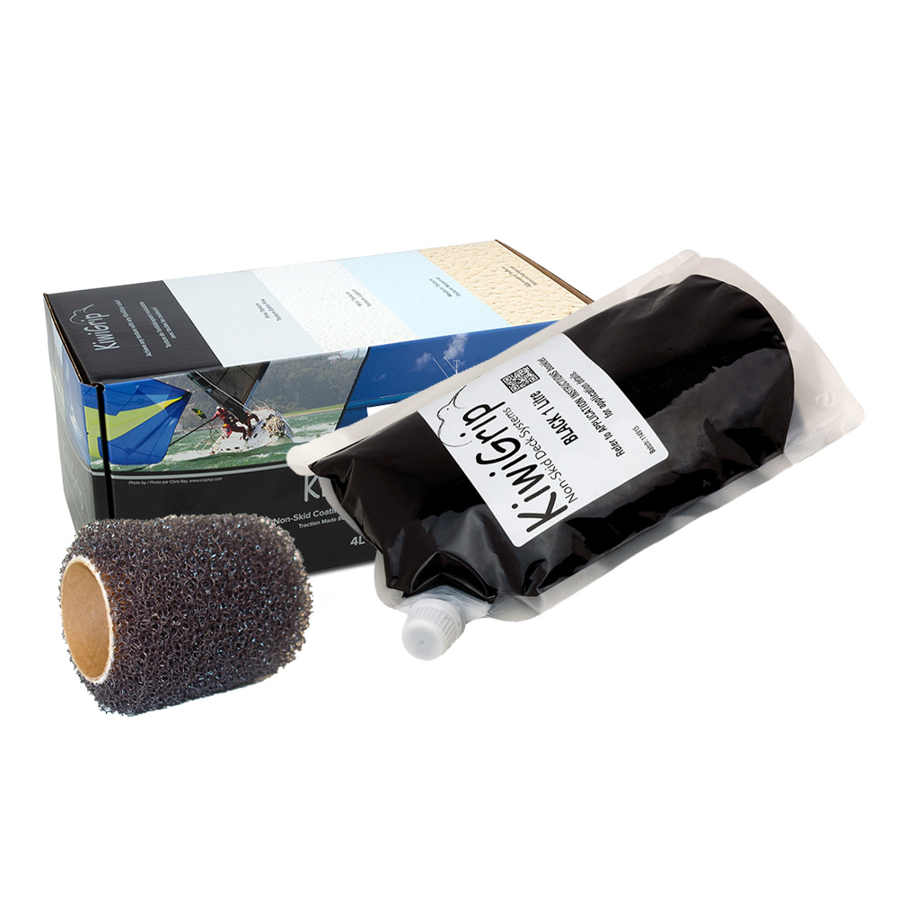 image for KiwiGrip 1 Liter Pouch – Black w/4″ Roller