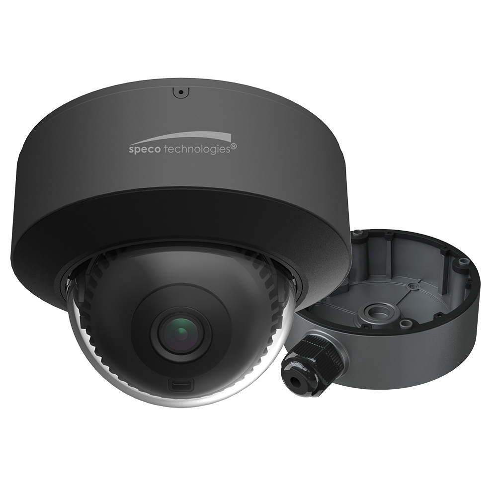 image for Speco 4MP Intensifier® IP Dome Camera w/Advanced Analytics – Junction Box Included