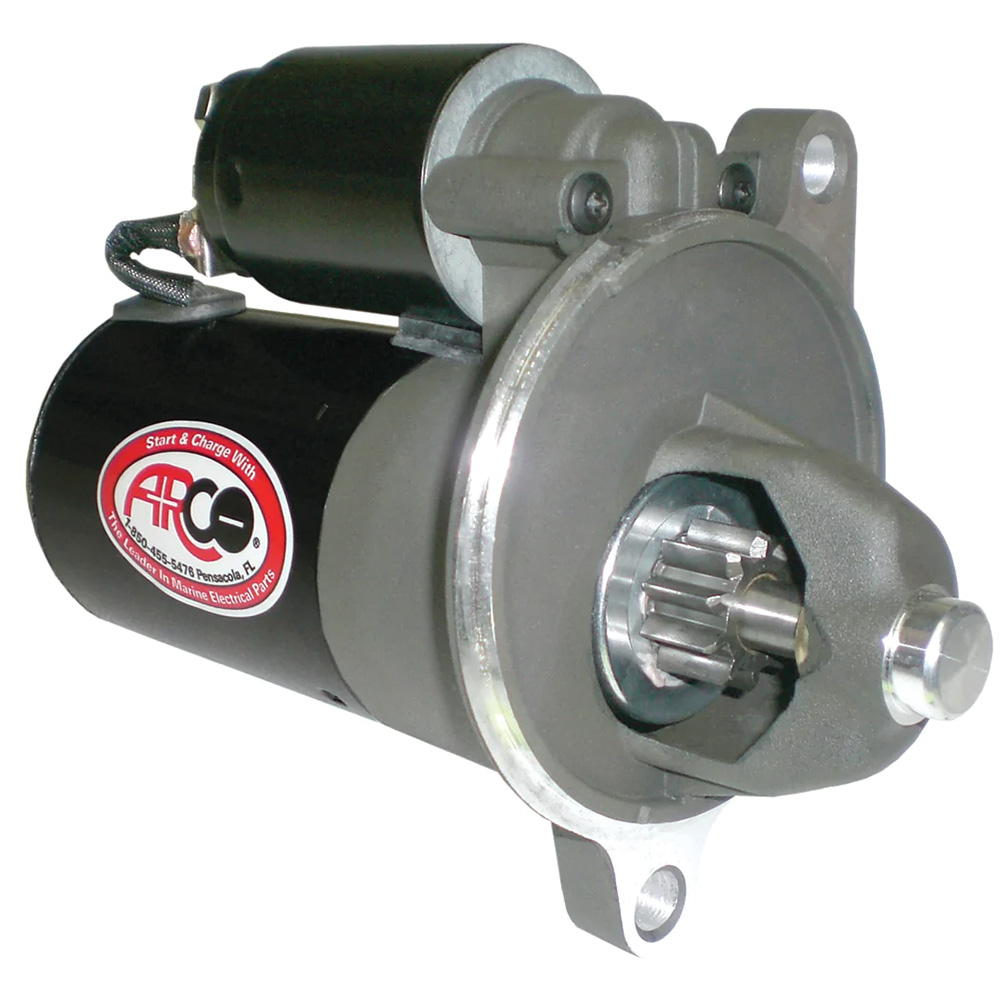 ARCO Marine High-Performance Inboard Starter w/Gear Reduction &amp; Permanent Magnet - Counter Clockwise Rotation (302/351 Fords) CD-97188
