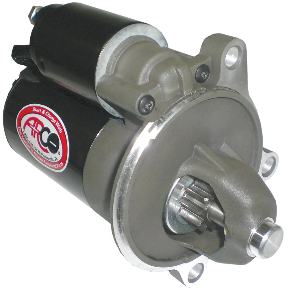ARCO Marine High-Performance Inboard Starter w/Gear Reduction &amp; Permanent Magnet - Clockwise Rotation (2.3 Fords) CD-97189