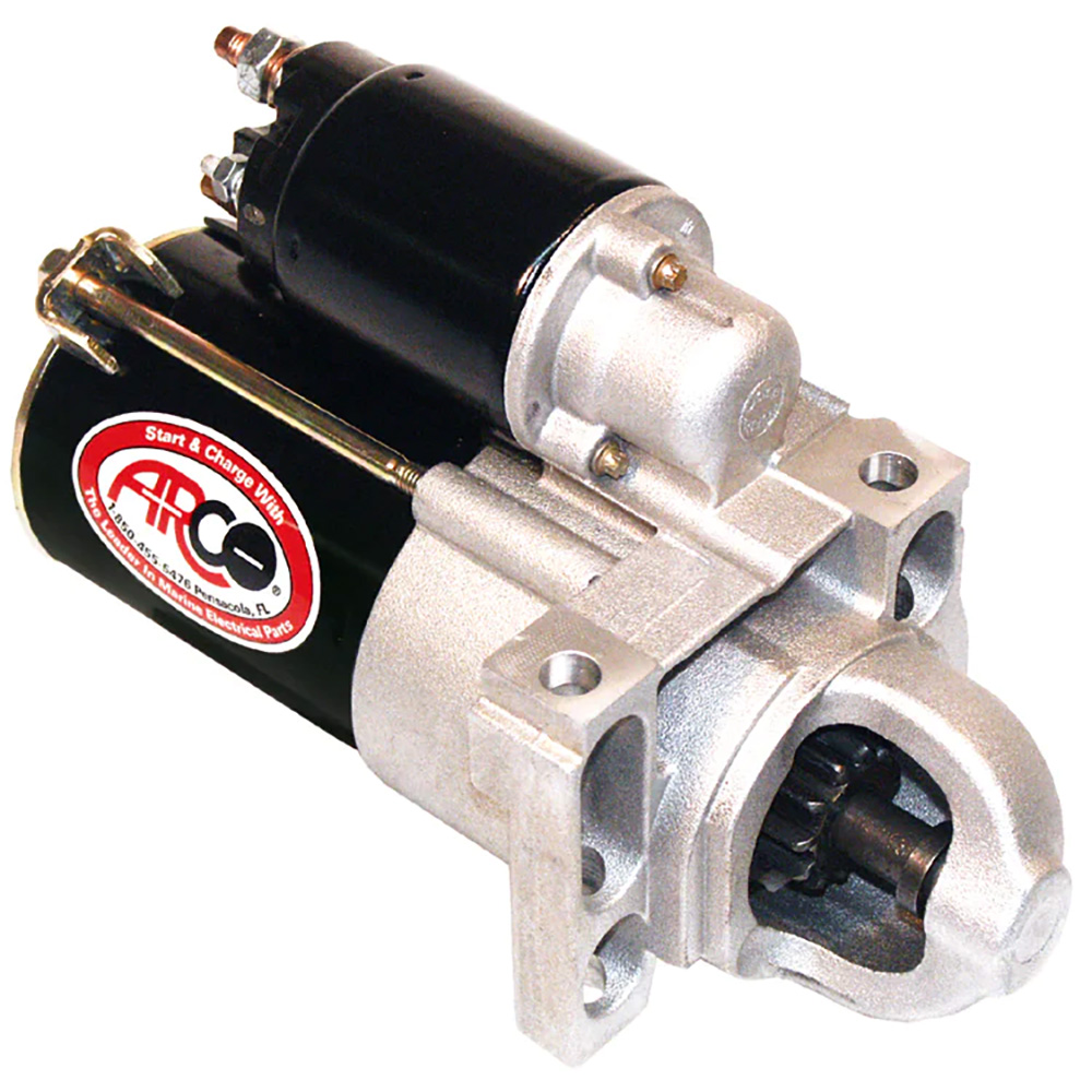 ARCO Marine Top Mount Inboard Starter w/Gear Reduction - Counter Clockwise Rotation CD-97190
