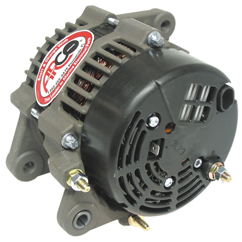 image for ARCO Marine Premium Replacement Alternator w/50mm Multi-Groove Pulley