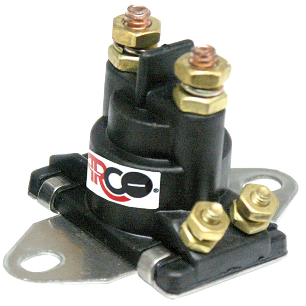 ARCO Marine Current Model Outboard Solenoid w/Flat Isolated Base CD-97223