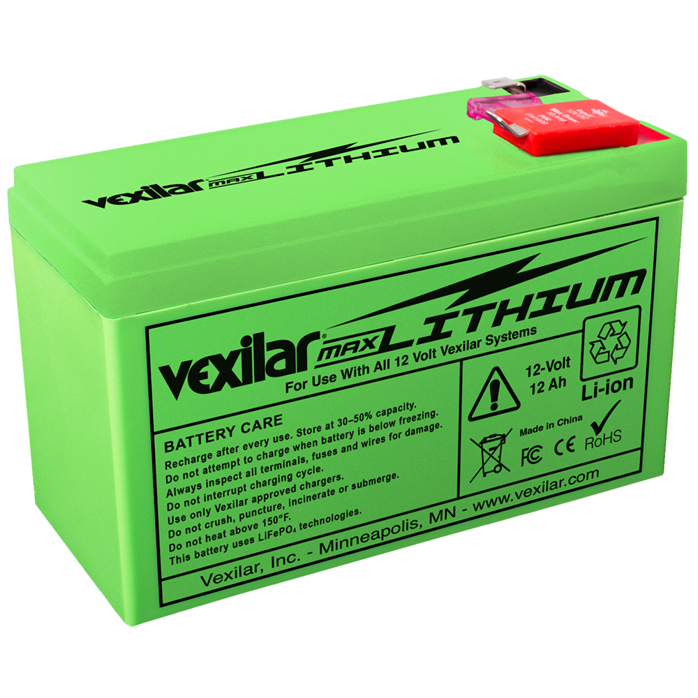 image for Vexilar 12V – 12 AH Max Lithium Battery