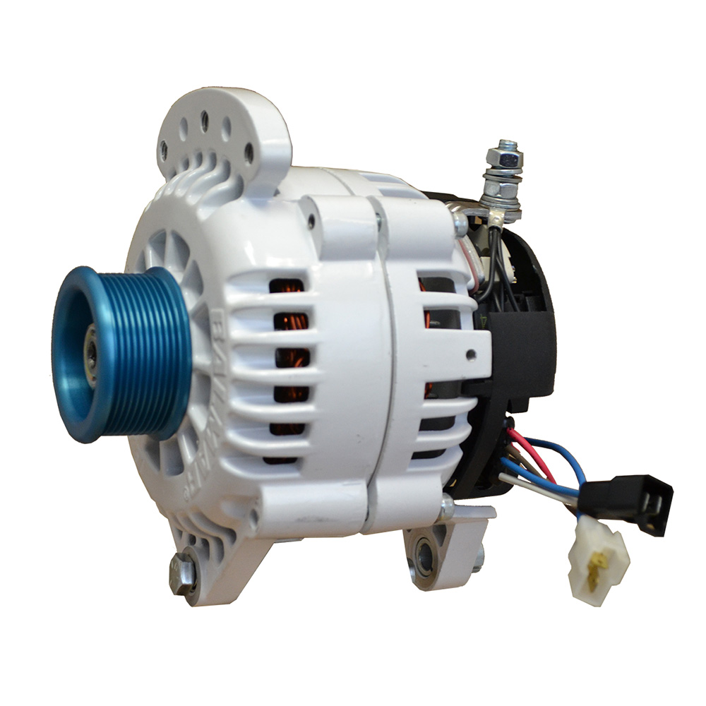 Balmar Alternator 100 AMP 12V 3.15&quot; Dual Foot Saddle J10 Pulley w/Isolated Ground CD-97444