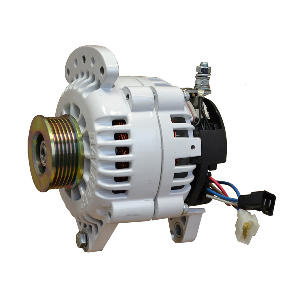 Balmar Alternator 100 AMP 12V 3.15&quot; Dual Foot Saddle K6 Pulley w/Isolated Ground CD-97446