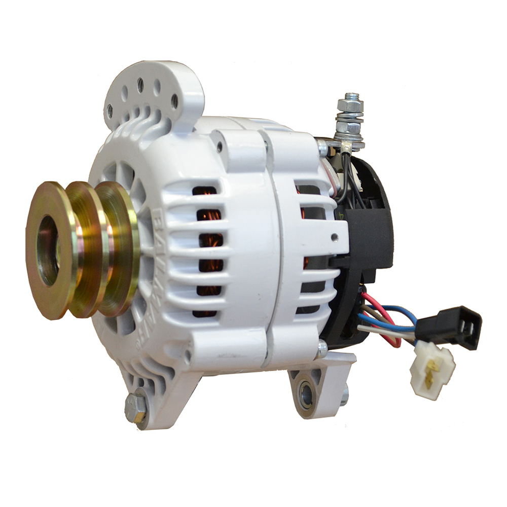 Balmar Alternator 100 AMP 12V 3.15&quot; Dual Foot Saddle Dual Pulley w/Isolated Ground CD-97447