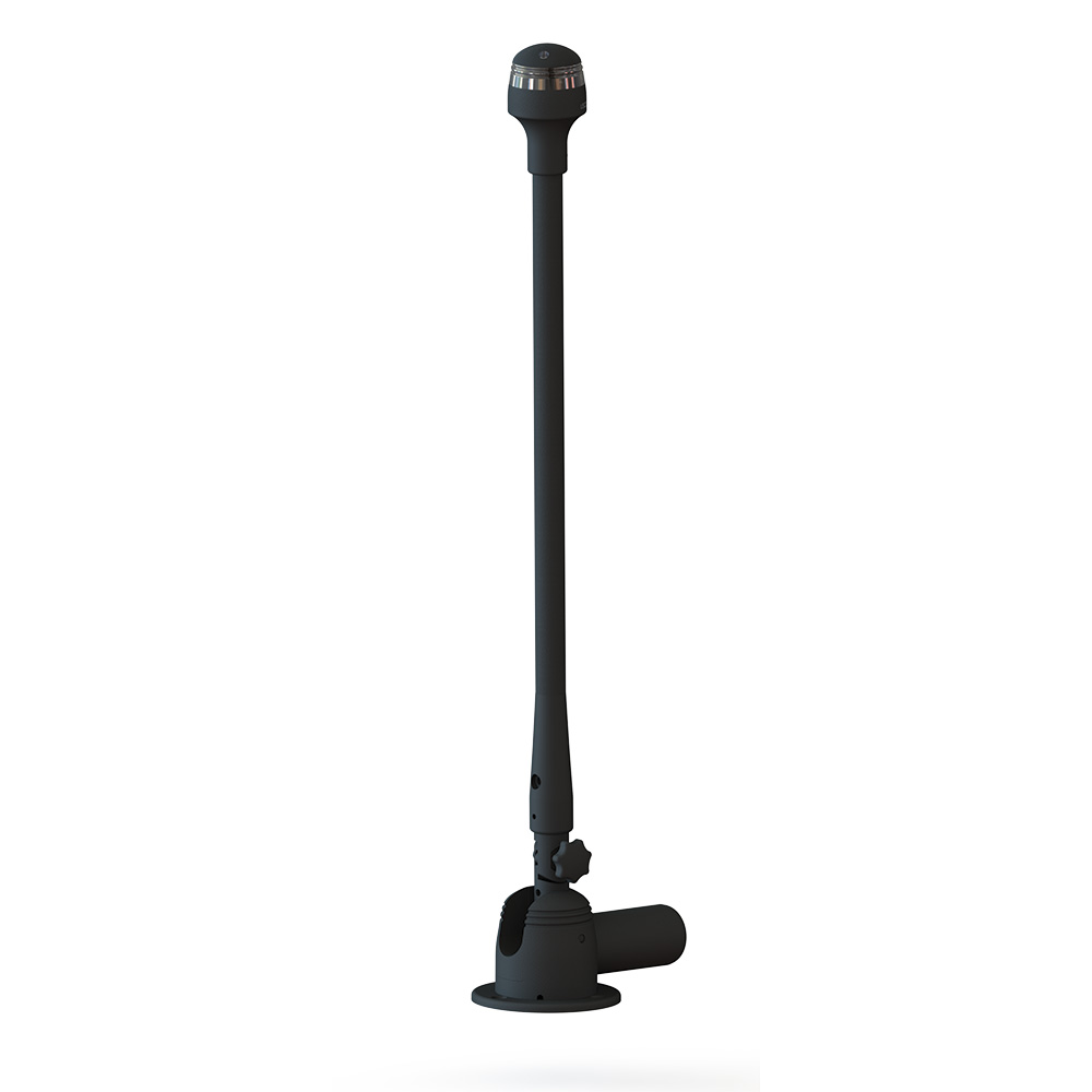 image for TACO Grand Slam GS-950BHC Electric Anchor & Stern Light – Black Anodized Aluminum