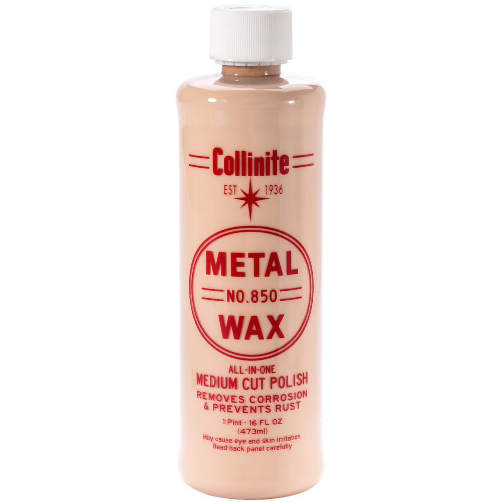 image for Collinite 850 Metal Wax – Medium Cut Polish – 16oz
