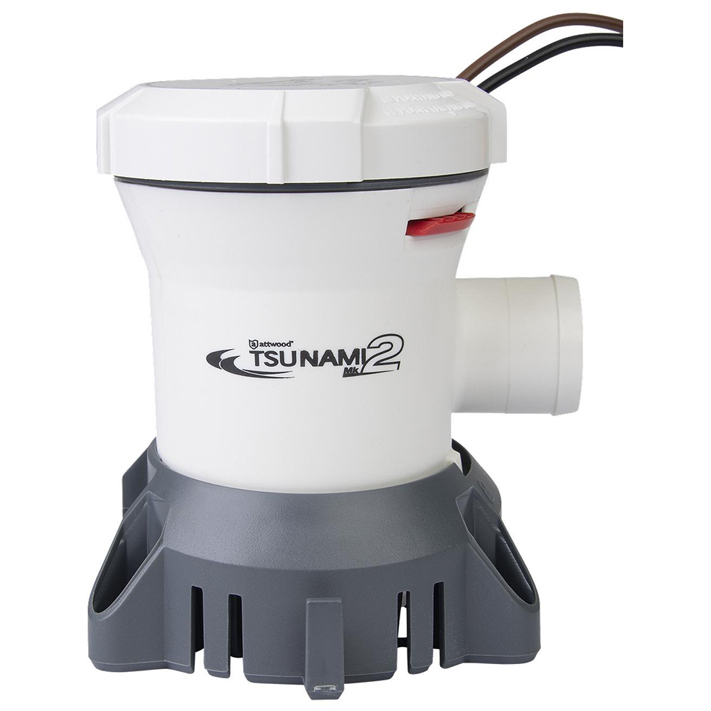 Attwood Tsunami MK2 Manual Bilge Pump - T1200 - 1200 GPH &amp; 12V CD-98077