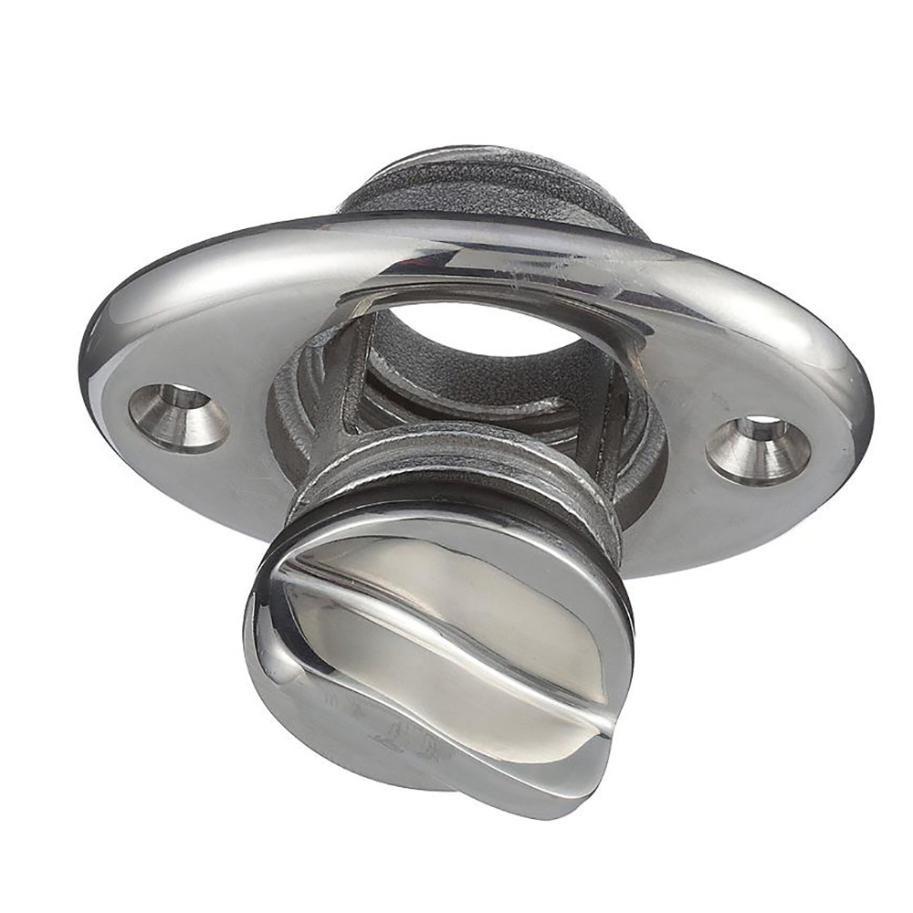 image for Attwood Stainless Steel Garboard Drain Plug – 7/8″ Diameter