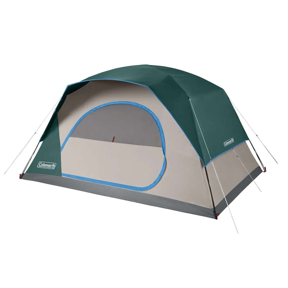image for Coleman Skydome™ 8-Person Camping Tent – Evergreen