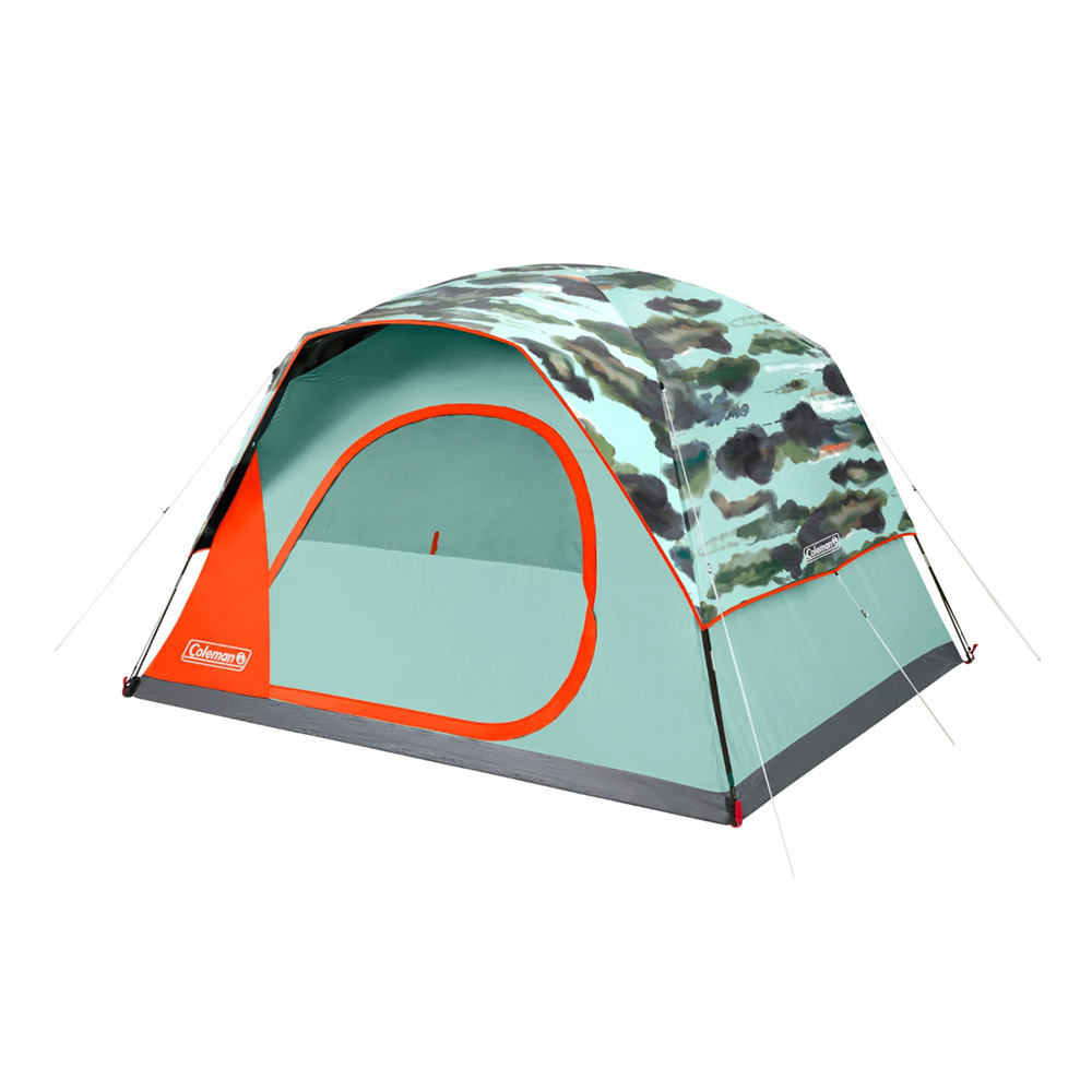 image for Coleman Skydome™ 6-Person Watercolor Series Camping Tent