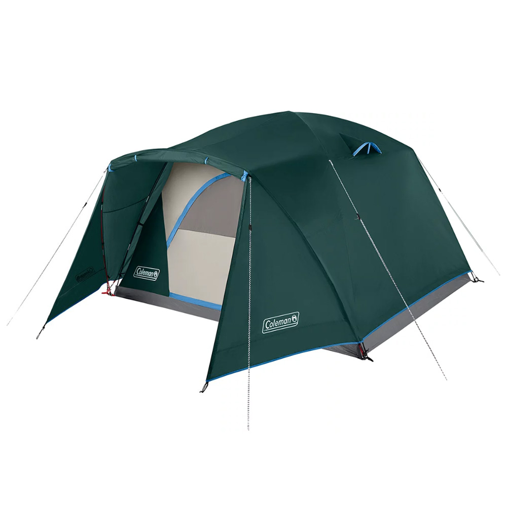 image for Coleman Skydome™ 6-Person Camping Tent w/Full-Fly Vestibule – Evergreen
