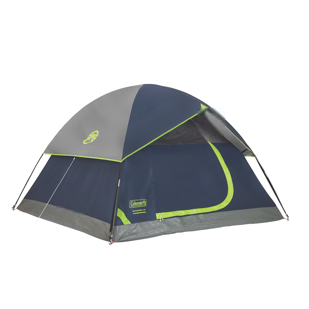 image for Coleman Sundome® 2-Person Camping Tent – Navy Blue & Grey
