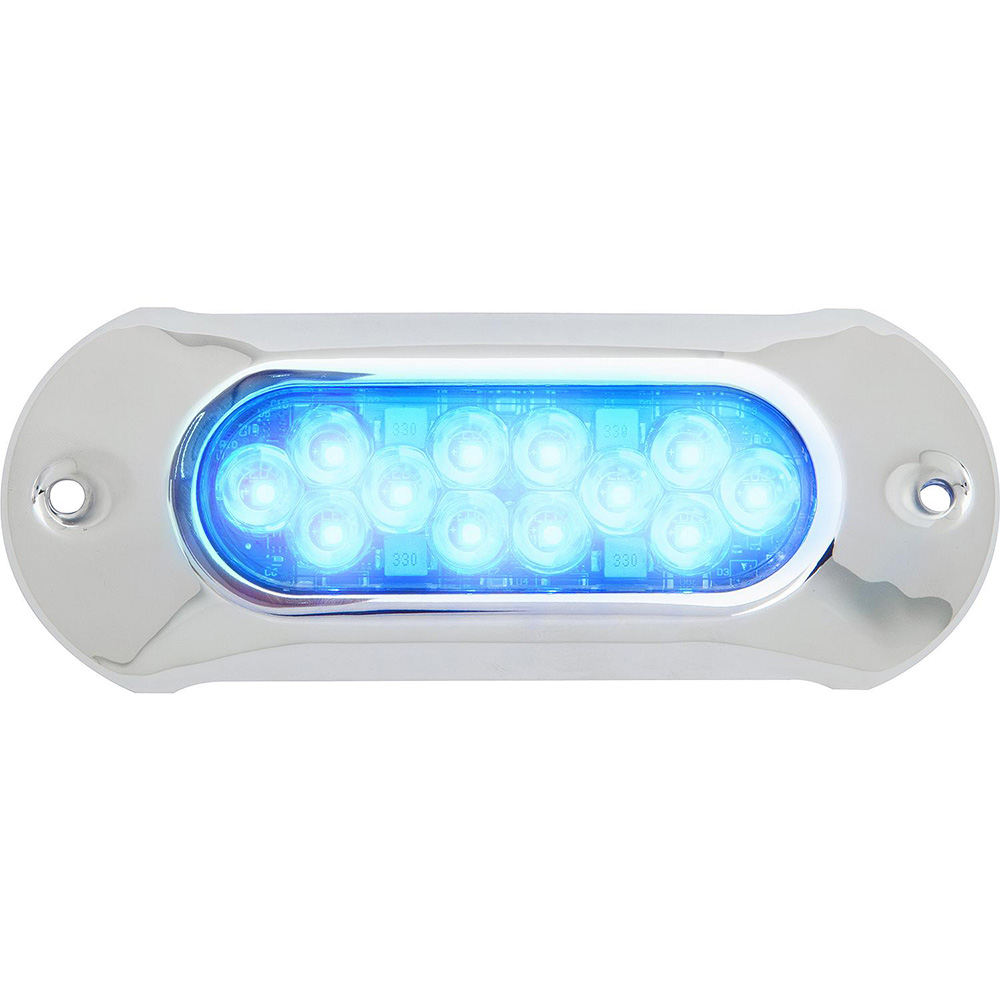 Attwood LightArmor HPX Underwater Light - 12 LED &amp; Blue CD-98175