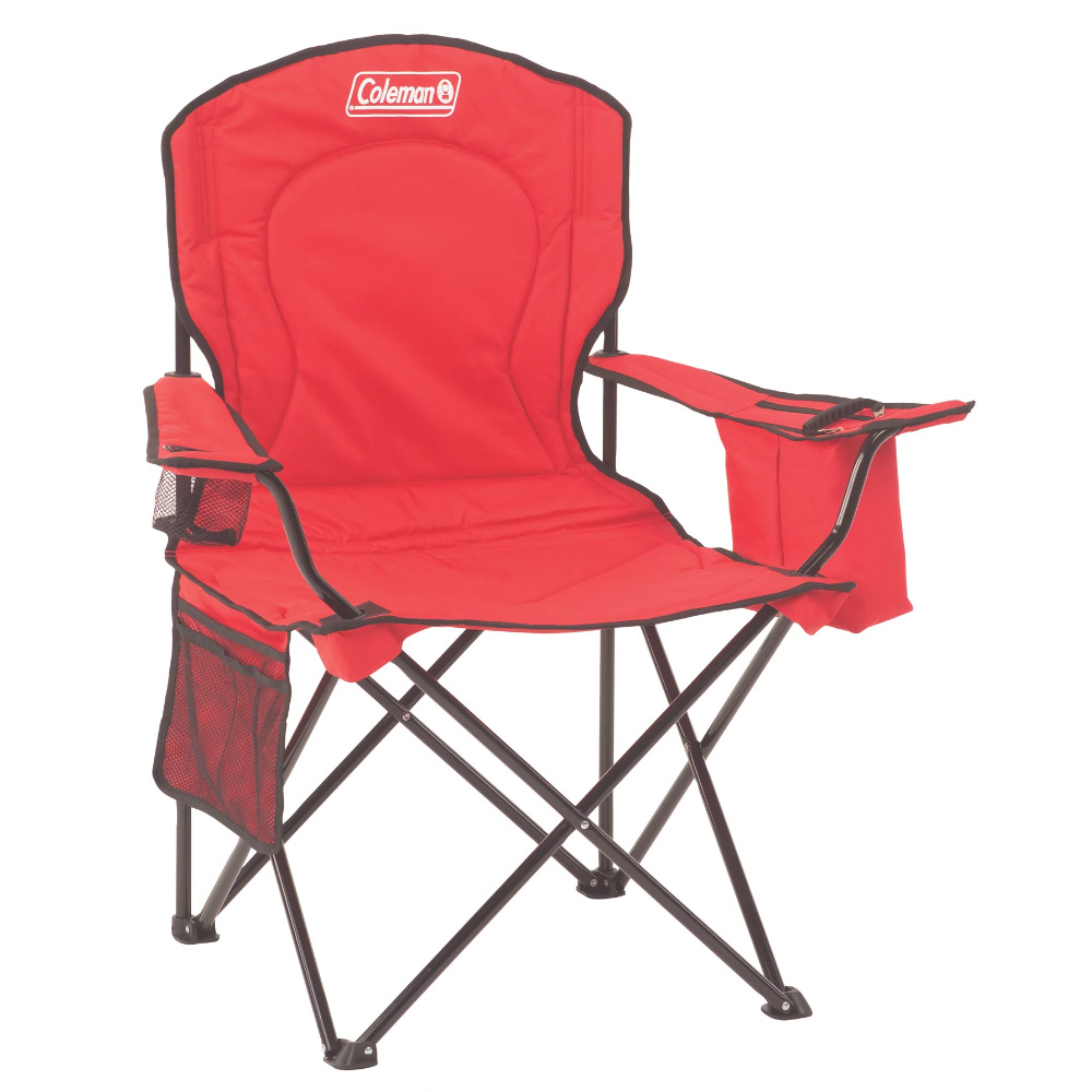 image for Coleman Cooler Quad Chair – Red