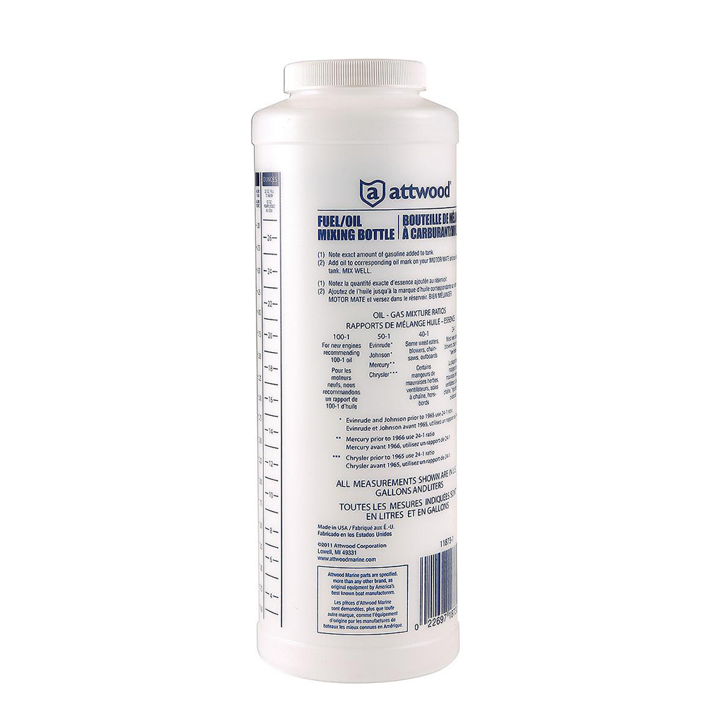 Attwood Fuel/Oil Mixing Bottle CD-98366