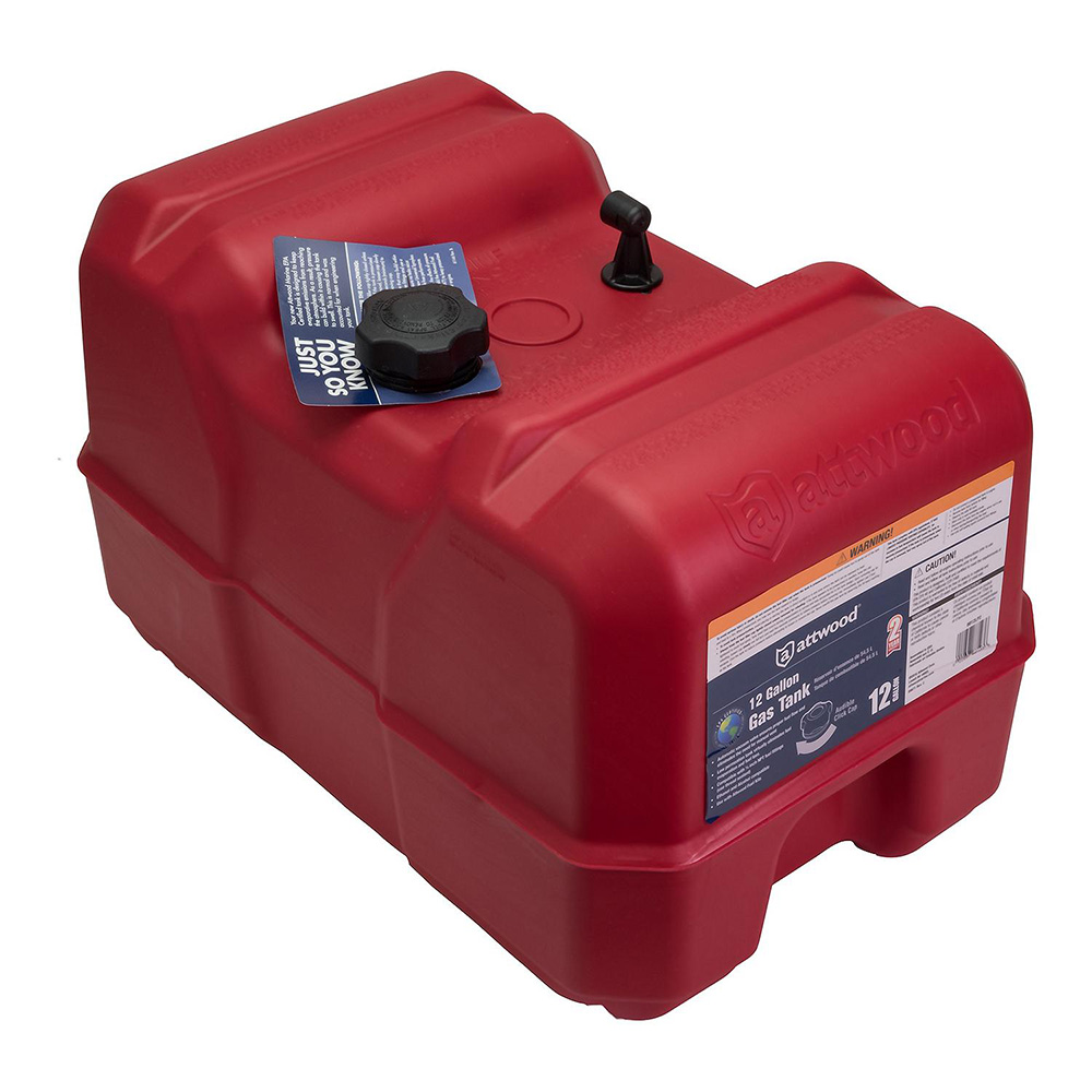 Attwood Portable Fuel Tank - 12 Gallon w/o Gauge CD-98377