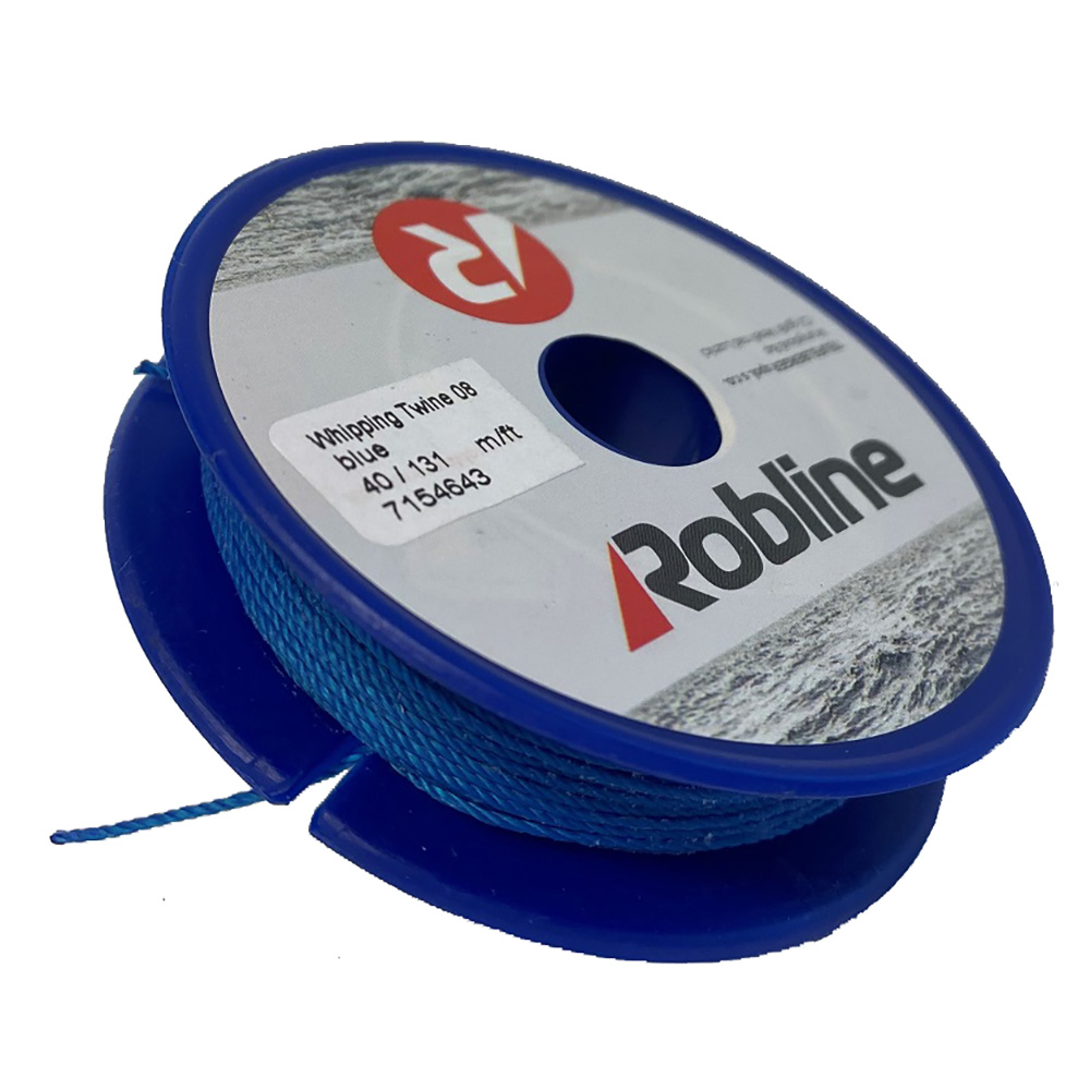 image for Robline Waxed Whipping Twine – 0.8mm x 40M – Blue