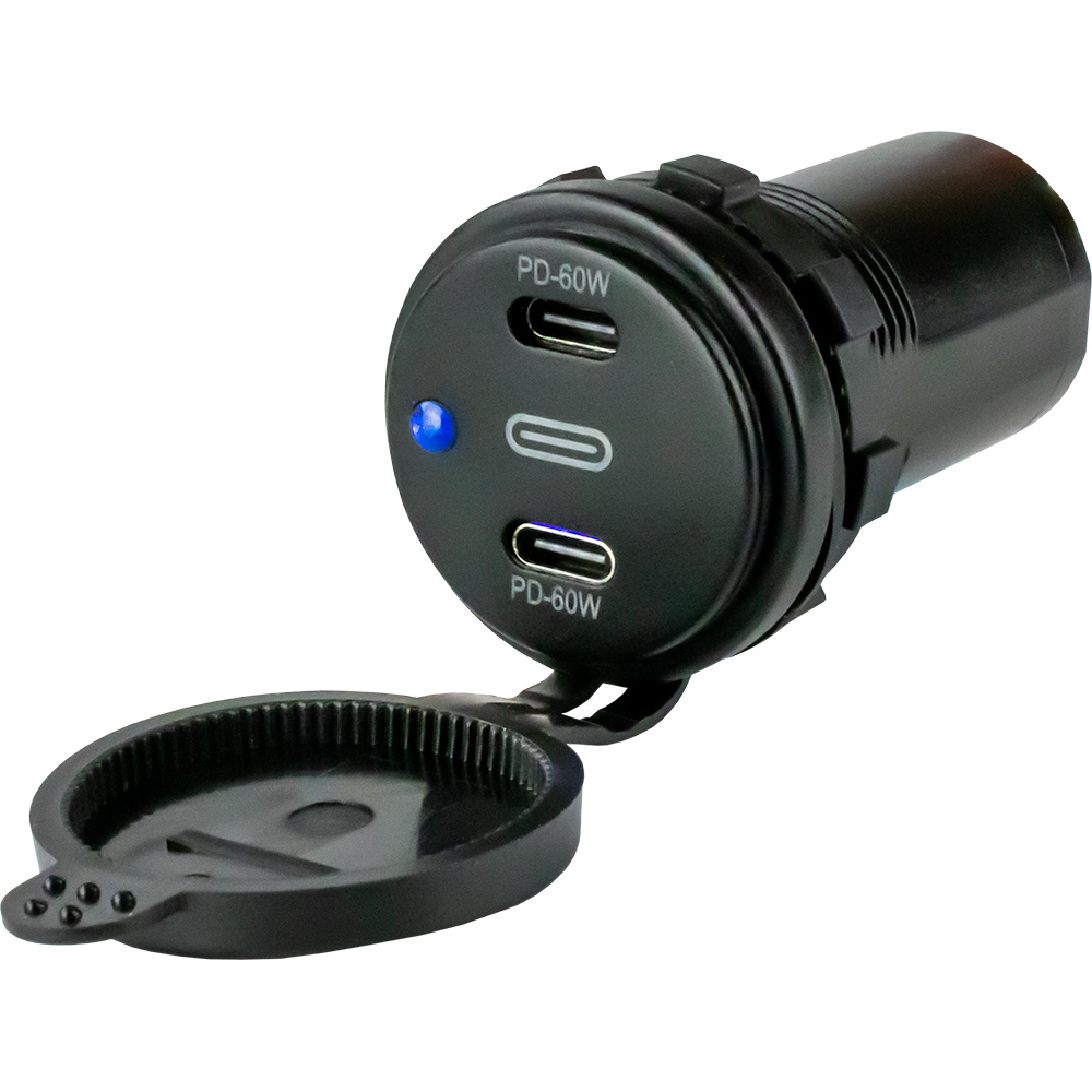 image for Sea-Dog Dual USB-C Power Socket