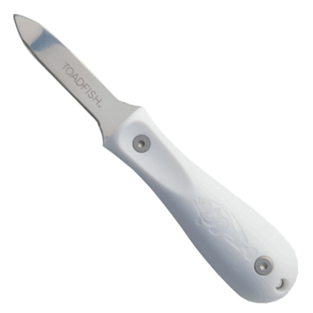 image for Toadfish Professional Edition Oyster Knife – White
