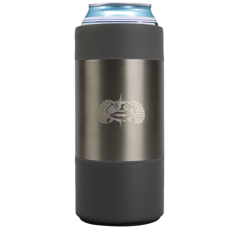 image for Toadfish Non-Tipping 16oz Can Cooler – Graphite