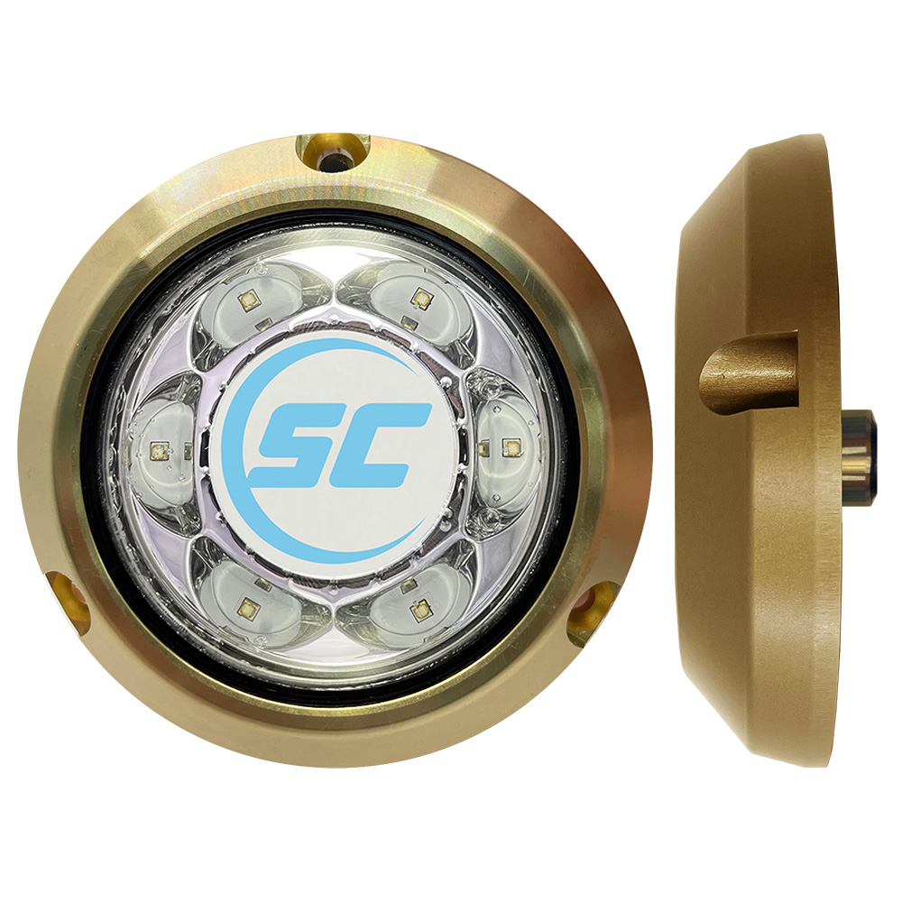 image for Shadow-Caster SC3 Series Great White Bronze Surface Mount Underwater Light