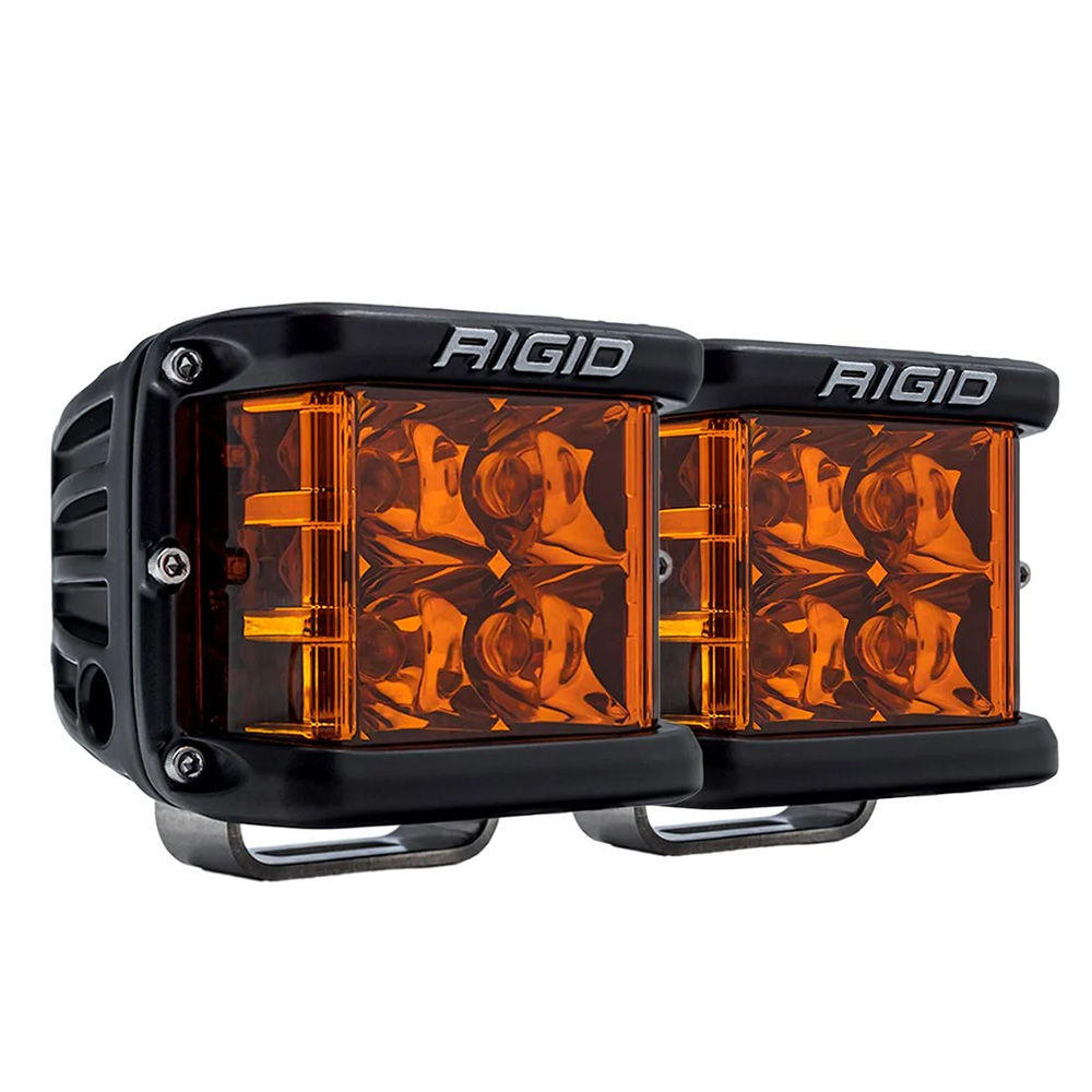 image for RIGID Industries D-SS Spot w/Amber Pro Lens – Pair