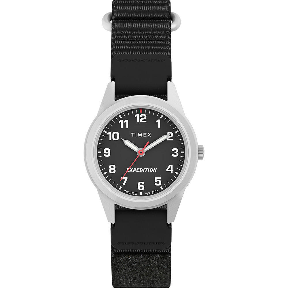 image for Timex Expedition® Field Mini Watch – Black Dial & FastWrap Strap