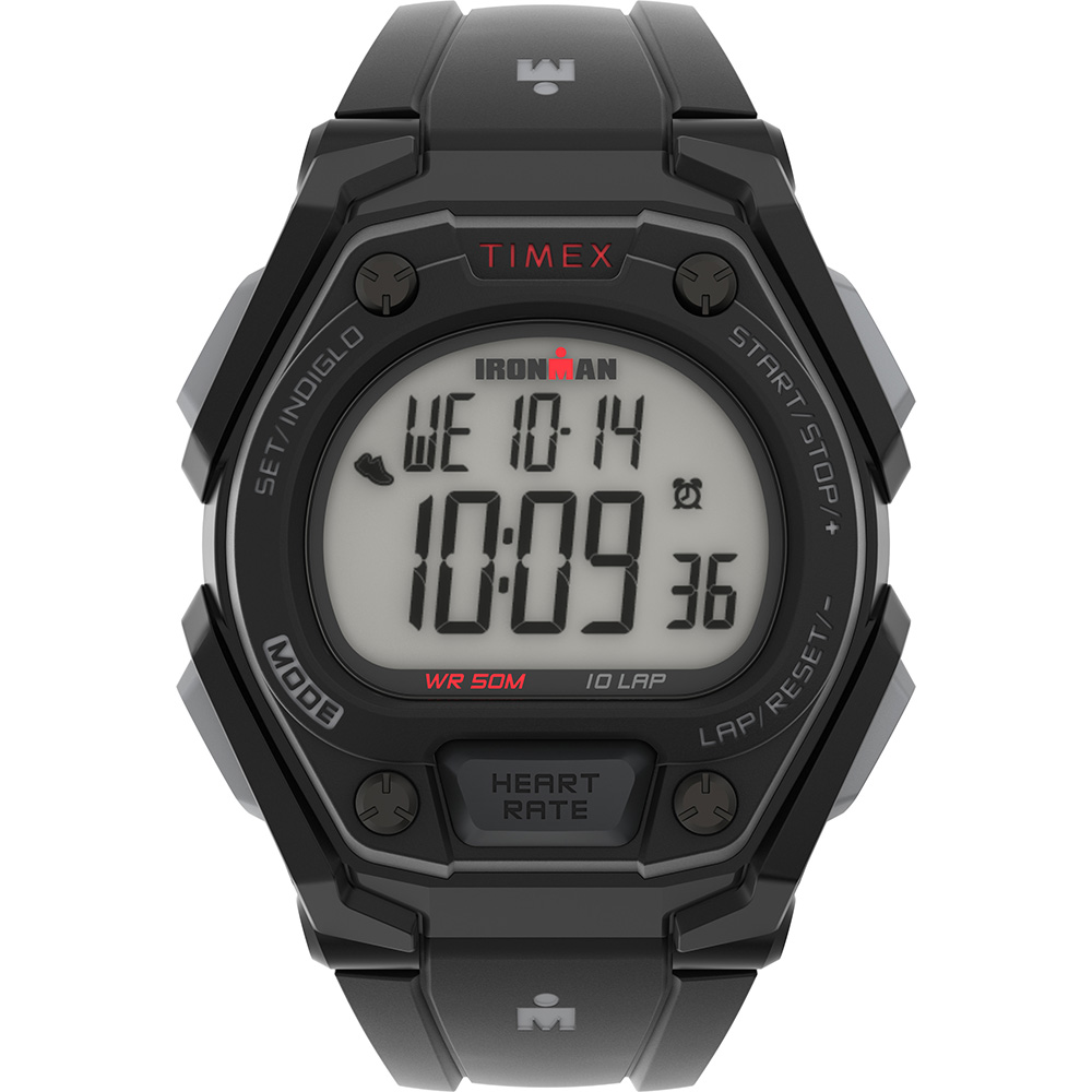 image for Timex Men's Ironman Classic w/Activity & HR – Black