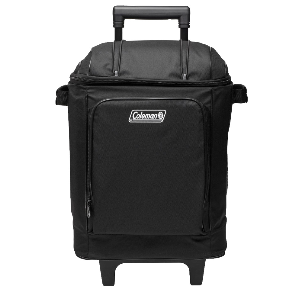 image for Coleman CHILLER™ 42-Can Soft-Sided Portable Cooler w/Wheels – Black