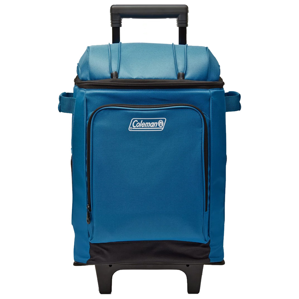 image for Coleman CHILLER™ 42-Can Soft-Sided Portable Cooler w/Wheels – Deep Ocean