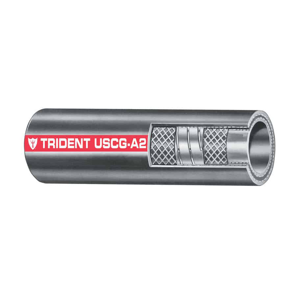 image for Trident Marine 1-1/2″ x 50' Coil Type A2 Fuel Fill Hose