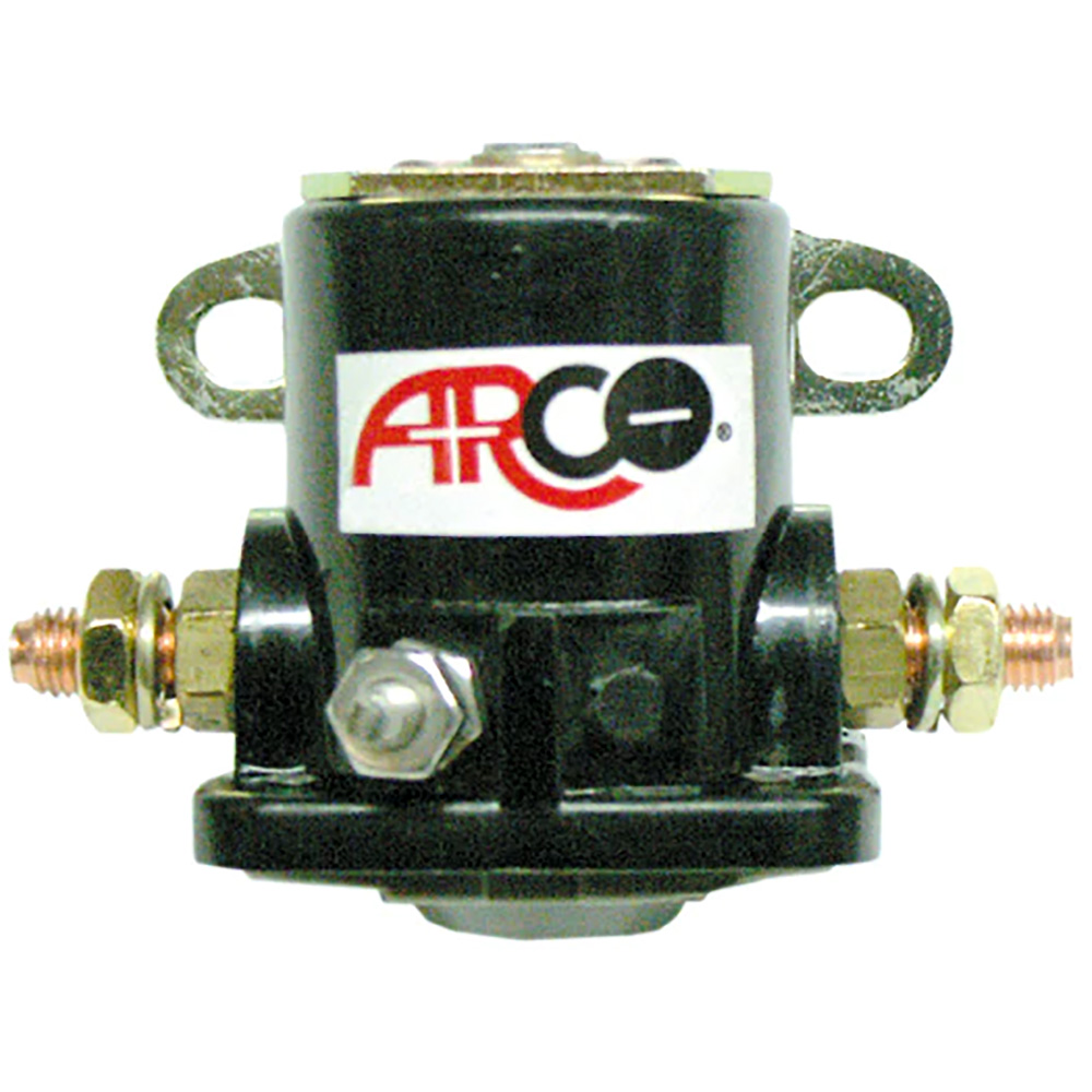 ARCO Marine Original Equipment Quality Replacement Solenoid f/Chrysler &amp; BRP-OMC - 12V, Grounded Base CD-99002