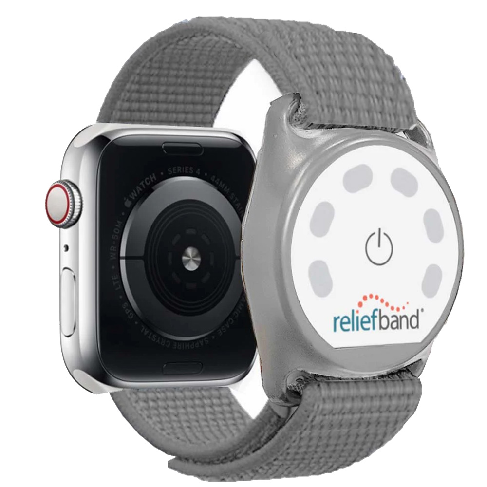 image for Reliefband Gray Apple Smart Watch Band – XL