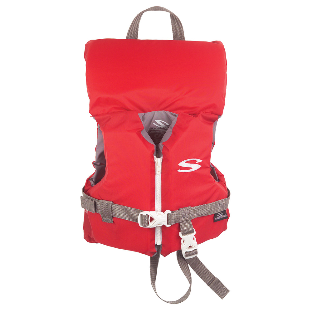 image for Stearns Classic Infant Life Jacket – Up to 30lbs – Red