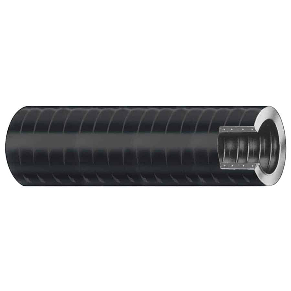 image for Trident Marine 3/4″ VAC XHD Bilge & Live Well Hose – Hard PVC Helix – Black – Sold by the Foot