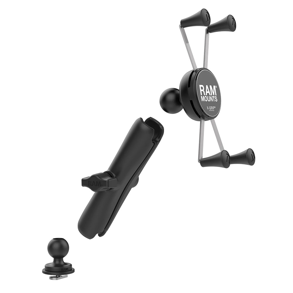 RAM Mount RAM&reg; X-Grip&reg; Large Phone Mount w/Track Ball&trade; Base &amp; Long Arm 3