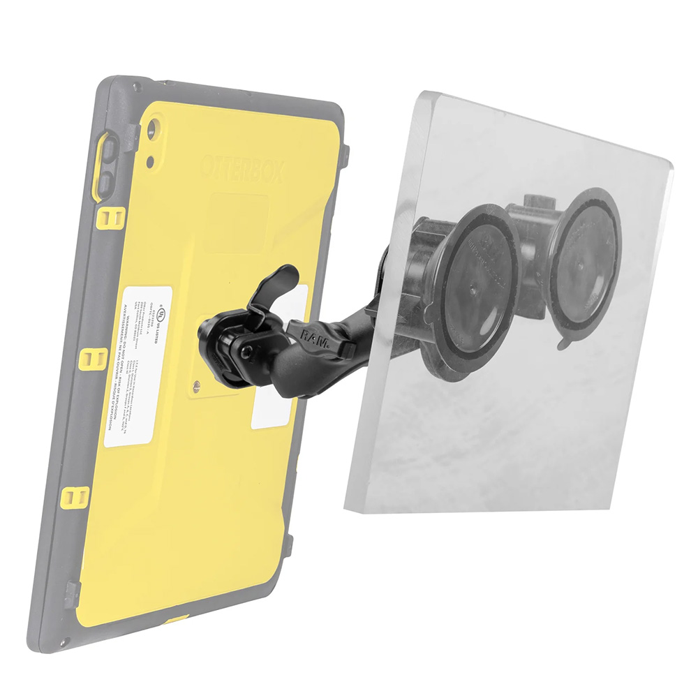 RAM Mount Twist-Lock&trade; Dual Suction Mount w/Quick Release Adapter 2