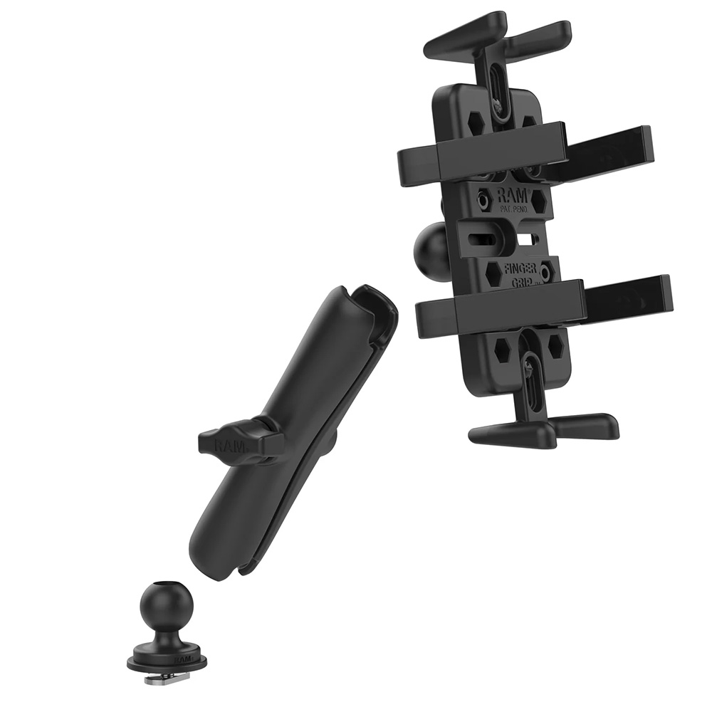RAM Mount Finger-Grip&trade; Holder w/Track Ball&trade; Base - Long 4