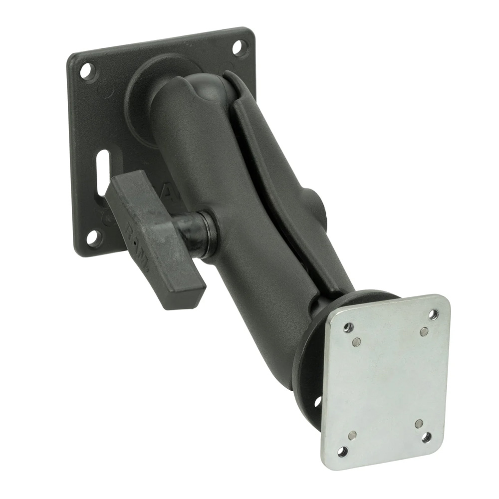 RAM Mount Universal Backing Plate Mount w/75x75mm VESA Plate 3