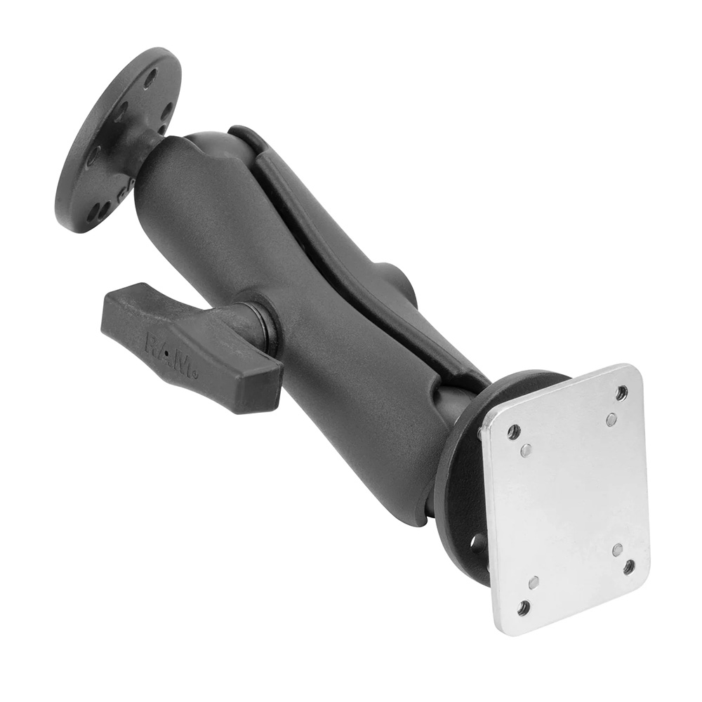 RAM Mount Drill-Down Dashboard Mount w/Backing Plate - C Size Medium 2