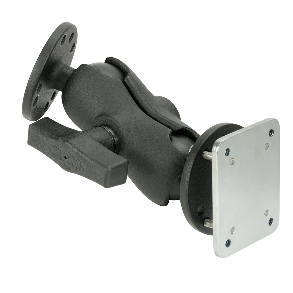 RAM Mount Drill-Down Dashboard Mount w/Backing Plate - C Size Short 2