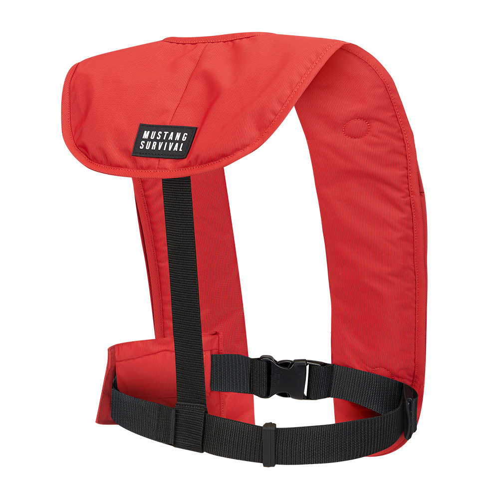 Mustang MIT 100 Convertible Inflatable PFD - Red 3