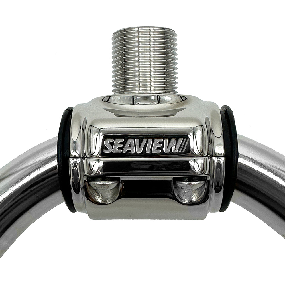 Seaview 316 Stainless Steel Antenna Rail Mount - 1" - 1-1/4" Rails 2