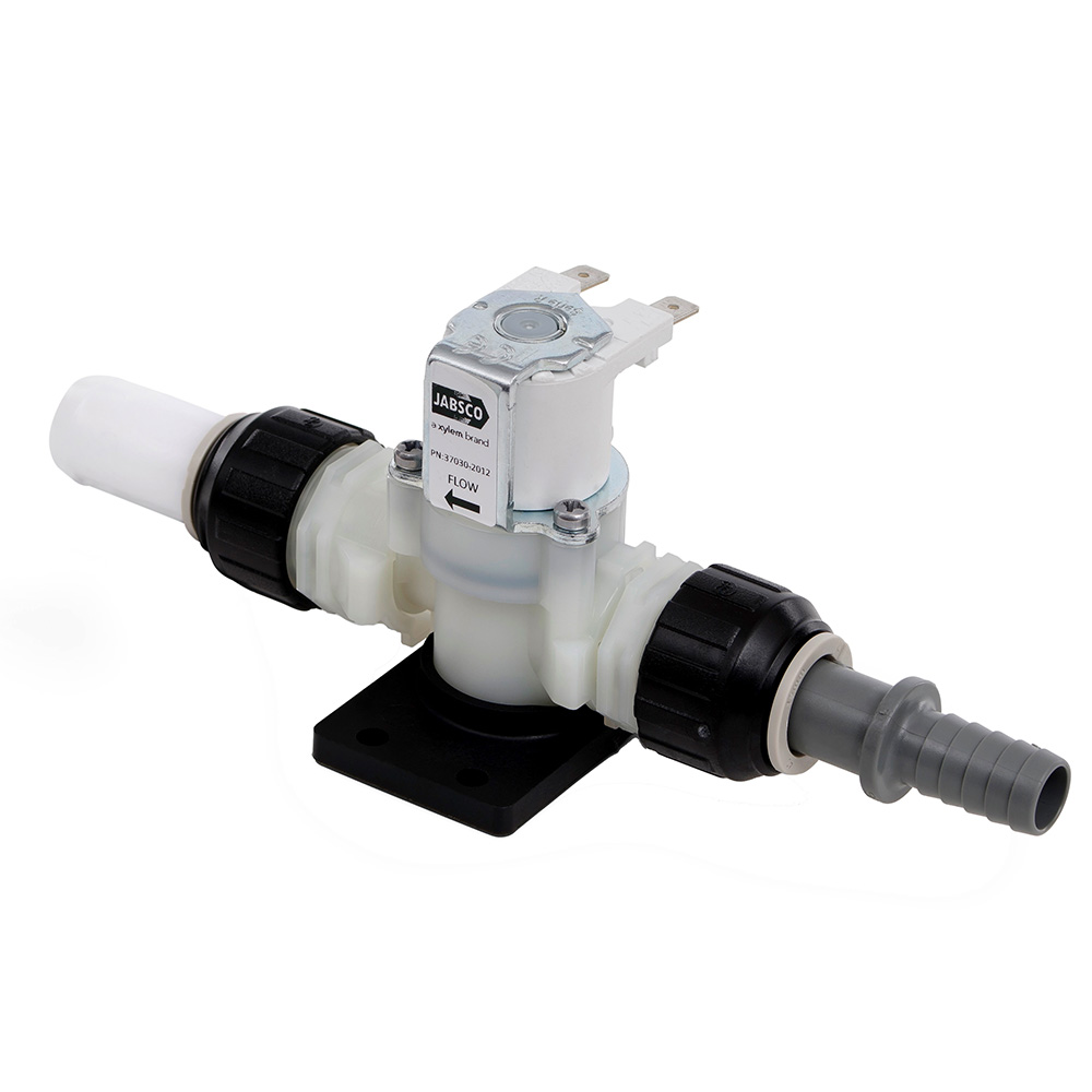 Jabsco Solenoid/Anti-Syphon Valve - 12V 2