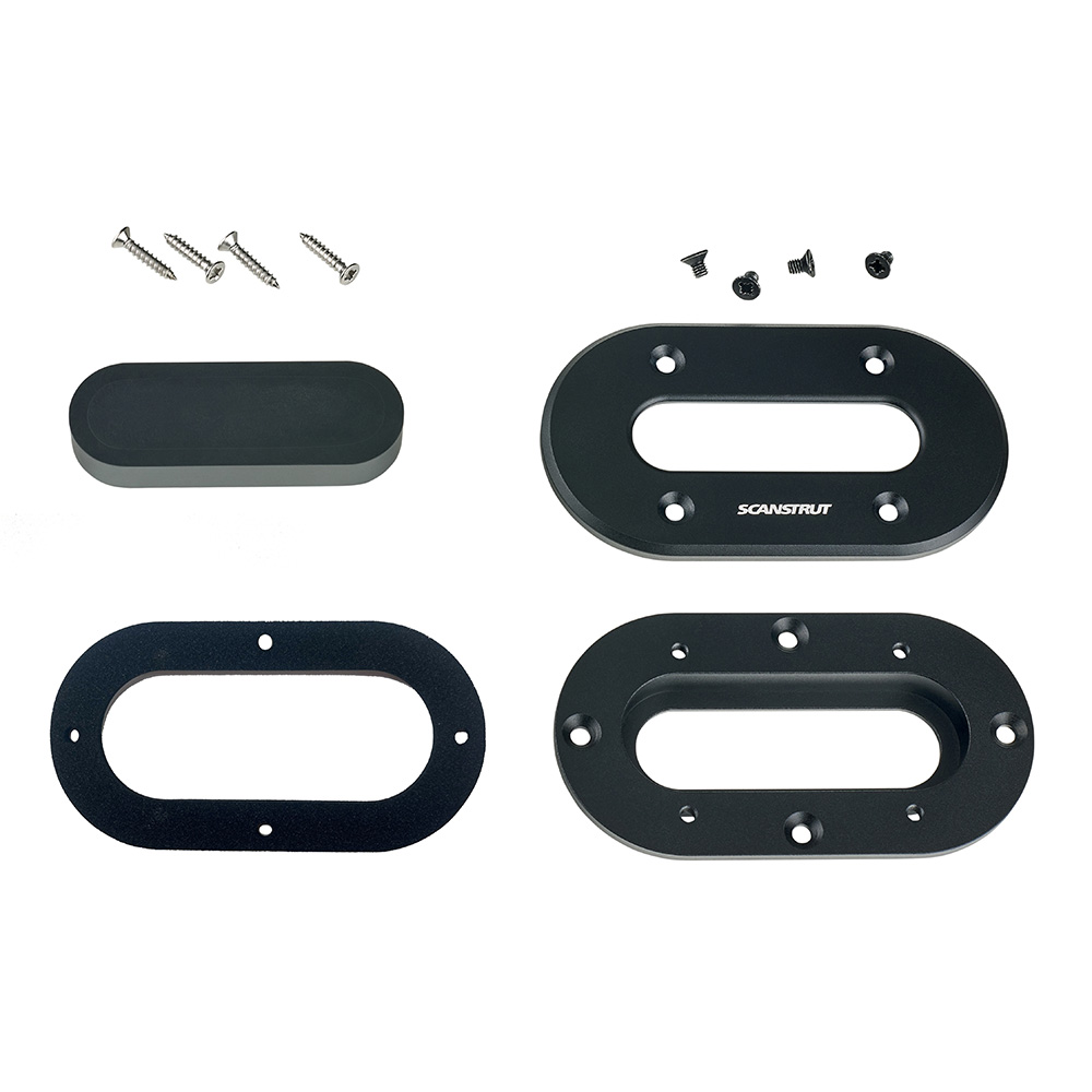 Scanstrut Black Anodized Aluminum Low-Profile Multi Cable Seal f/Cables Up to 15mm 3