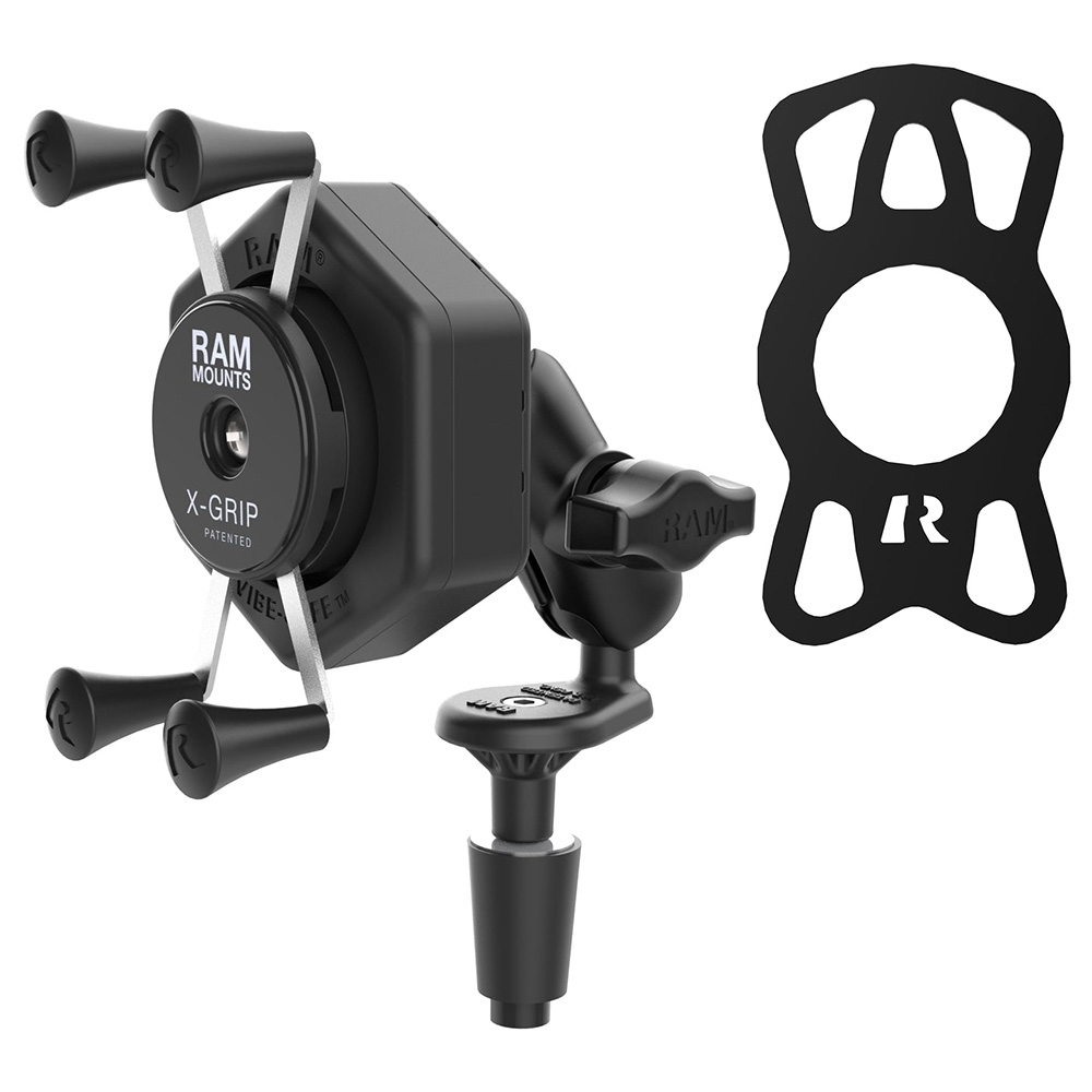 RAM Mount RAM&reg; X-Grip&reg; Phone Mount w/Vibe-Safe&trade; &amp; Fork Stem Base - Short 2